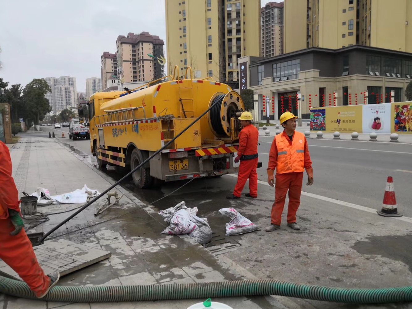 松桃排污管道清淤-管道清洗